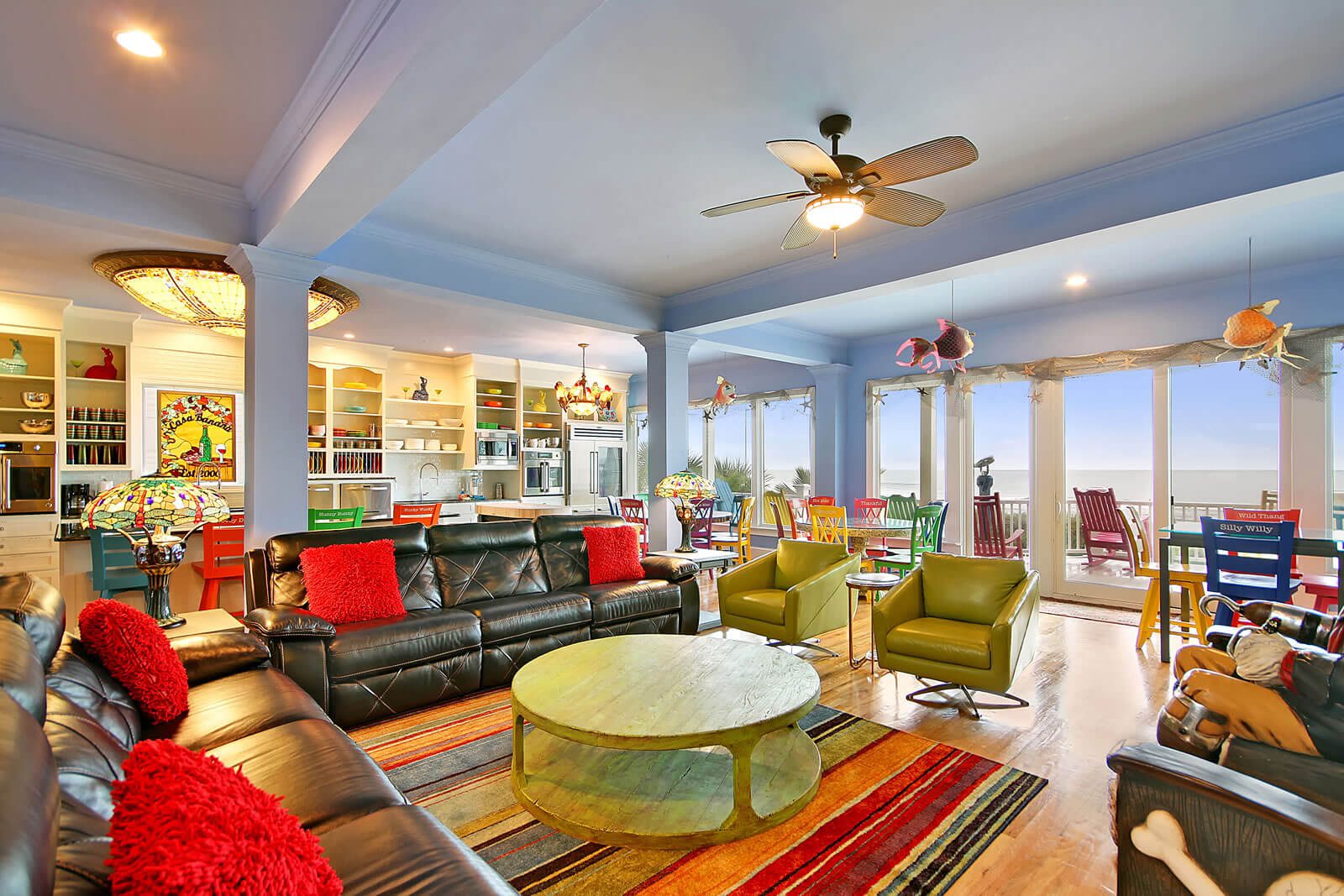 Casa Banana Living Room - Isle of Palms, SC