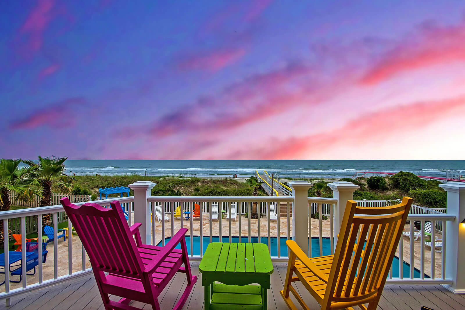 Casa Banana Top Deck Sunset - Isle of Palms, SC