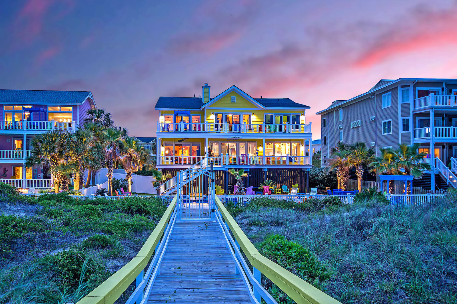 Casa Banana Private Boardwalk - Isle of Palms, SC