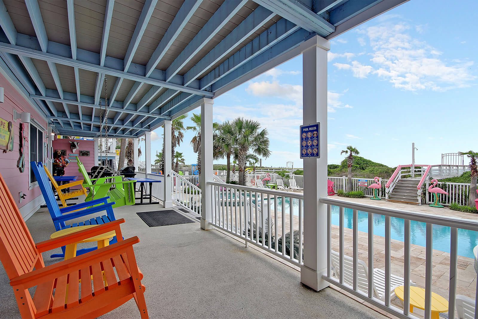 Casa Flamingo Back Deck Right - Isle of Palms, SC