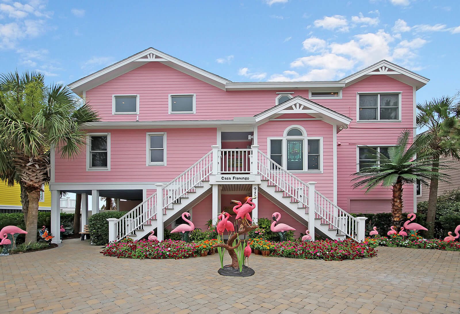 Casa Flamingo Front of Home - Isle of Palms, SC