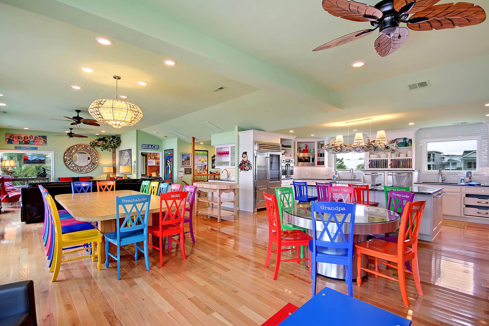 Casa Flamingo Extra Dining Seating - Isle of Palms, SC