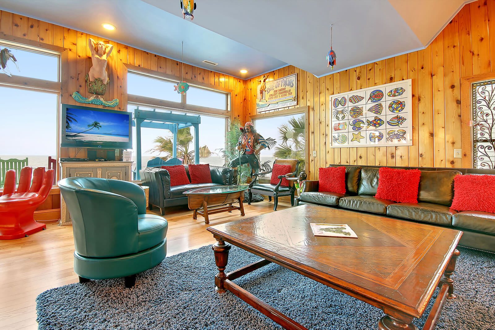 Casa Margarita Living Room - Isle of Palms, SC